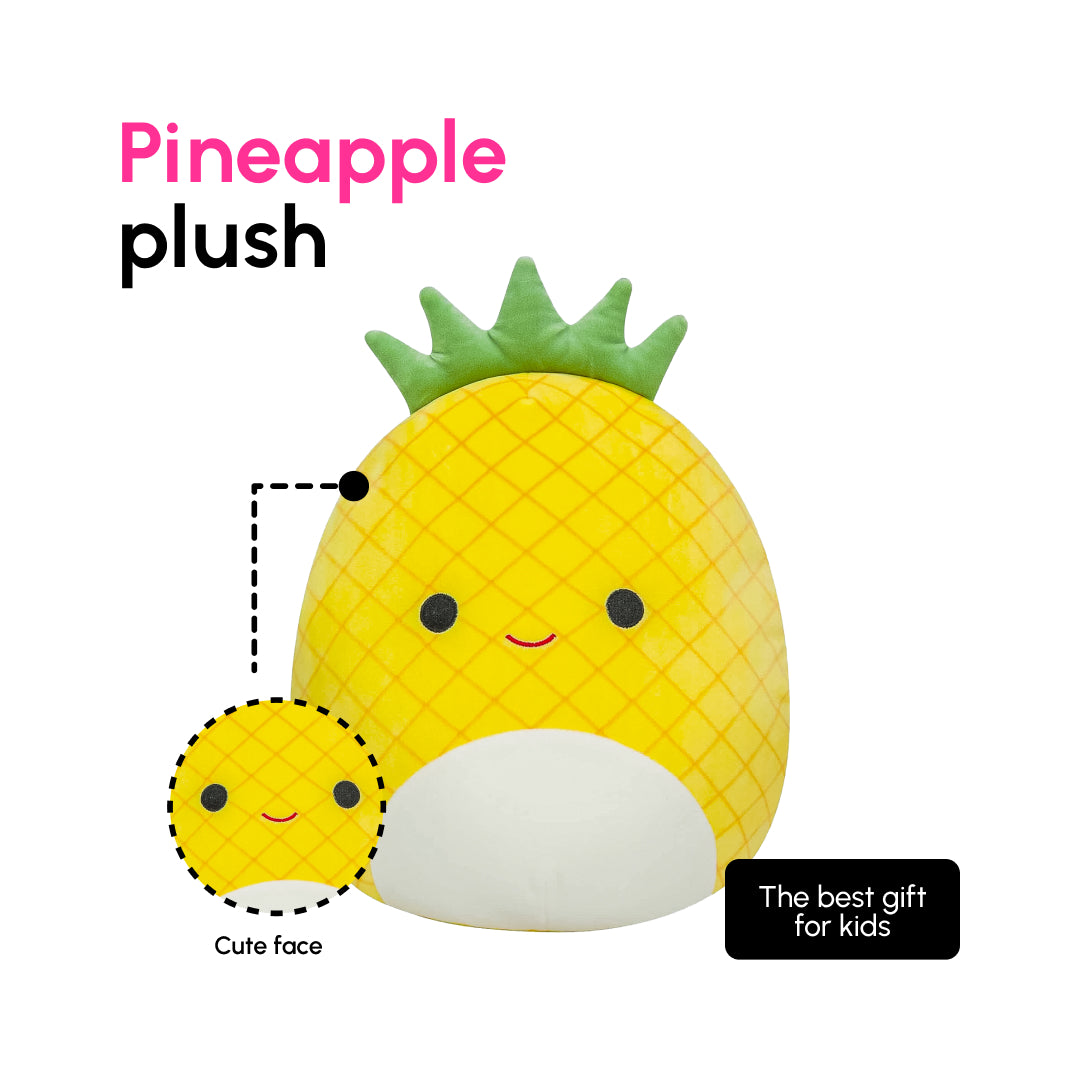 12" Pineapple Ultrasoft Stuffed Animal Plush Toy